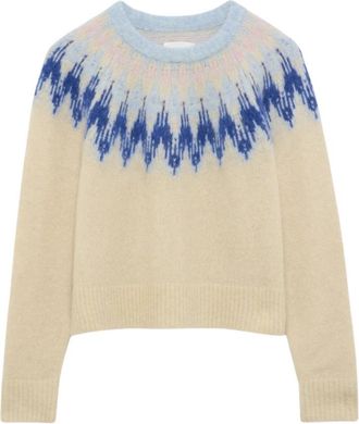 Alchemist Dani Sweater - Dames - Ronde hals truien - Blauw - M - Wol - Truien & Vesten