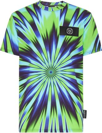 Plein Sport T-Shirt Ronde Hals - Heren - Sportshirts - Veelkleurig - S - Katoen - Fitness