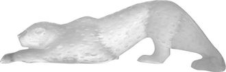 Lalique Crystal Panther Zeila Clear Figure 11652