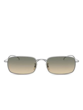 Oliver Peoples Occhiali da sole squadrati - Argento