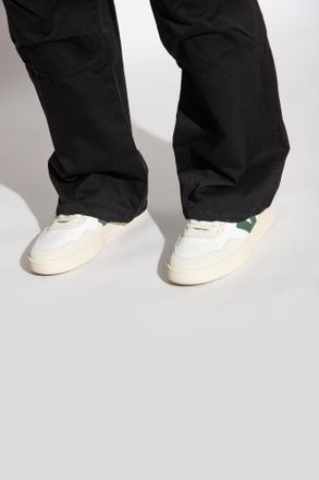 Veja V-90 O.T. Leather Sneakers, Mens, White