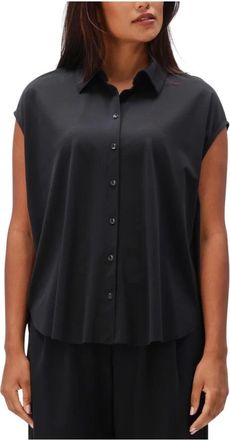 JapanTKY Japan Tky, Overhemden, Dames, Zwart, M, Linnen, IYO Top