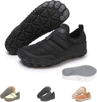 Generic Hike Winter Barefoot Shoes, Winter Barefoot Hiking Boots, Hike Winters Footwear, Zero Drop Snow Boots (B-2,11.5)