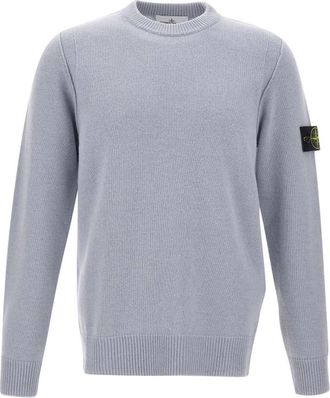 Stone Island Light Grey Knitted Sweater