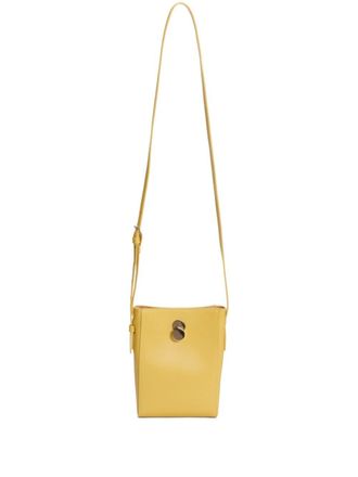 Fabiana Filippi Eclissi kleine crossbodytas - Geel