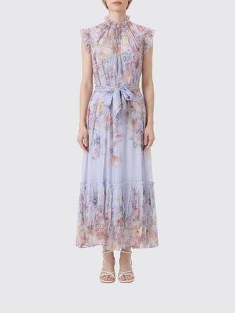 Zimmermann Valiant Sleeveless Floral Midi Ceremony Dress