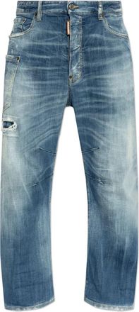 Dsquared2 Jeans Kawaii - Heren - Loose Fit Jeans - Blauw - S - Katoen - Jeans