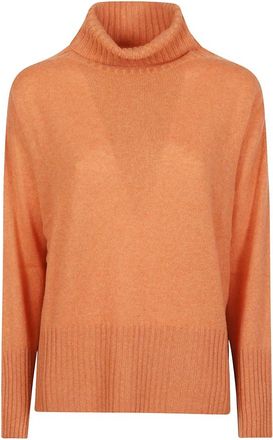 Aragona Turtle Neck Sweater - Dames - Coltruien - Oranje - XS - Truien & Vesten
