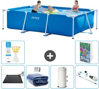 Intex Piscina Con Estructura Rectangular - 300x200x75 Cm - 7-piezas S78