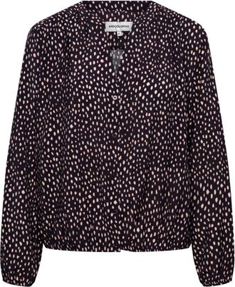 &Co Woman Adelle Bambi Blouse - Dames - Blouses & Shirts - Veelkleurig - Maat: M Viscose