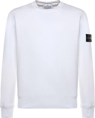 Stone Island Cotton Sweatshirt With Logo