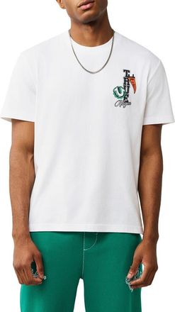 True Religion Pennants Graphic T-Shirt in Optic White at Nordstrom, Size Xxx-Large