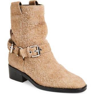 3.1 Phillip Lim Alexa Moto Bootie in Taupe at Nordstrom Rack, Size 6.5Us / 36.5Eu