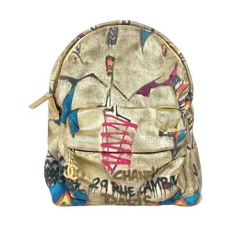 Chanel unisex, Pre-owned, Geel, Maat: ONE Size Leer