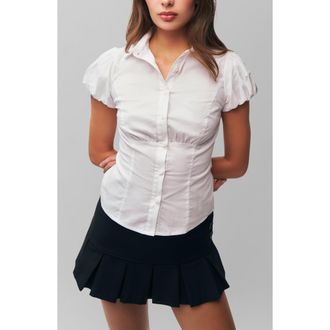 Guizio Liana Top in White at Nordstrom, Size Xx-Small