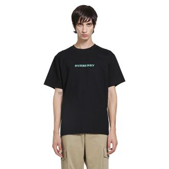 Burberry Heritage Logo Cotton T-Shirt