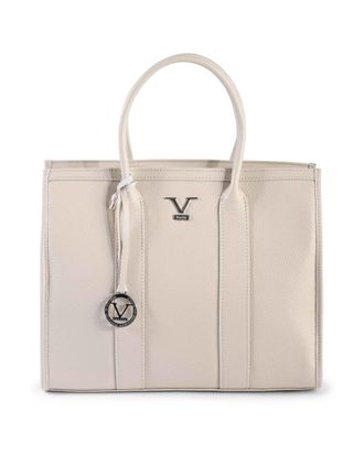 19V69 V Womens Handbag CA1030 Dollaro Beige Leather - One Size