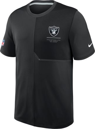 Nike Las Vegas Raiders Sideline Coach Nike Mens Dri-FIT NFL Top in Black | 03B2056Y8D-B8B
