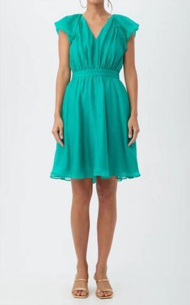 Trina Turk Afilia Dress In Green
