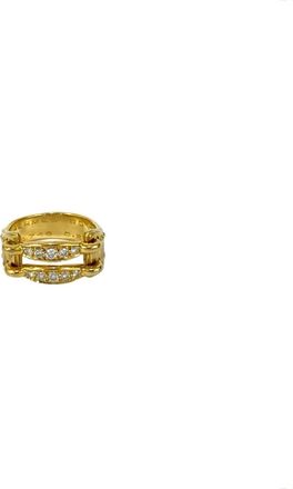 Herm&egrave;s Gold Yellow Gold (18K) Band Ring (Pre-Owned)