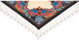 Etro Womens Printed Silk Foulard