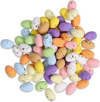 OEM 200 Mini Huevos De P&aacute;jaro De 4 Cm - Hielo Artificial, Decoraci&oacute;n, Decoraci&oacute;n De Pascua Diy
