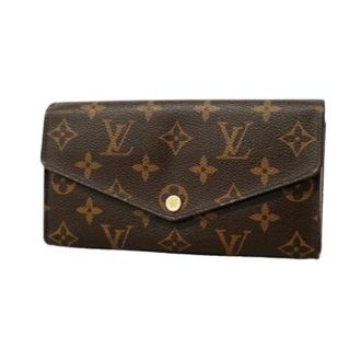 Louis Vuitton Pre-owned Long wallet (bi-fold) - Dames - Vintage Accessoires - Bruin - ONE Size - Vintage