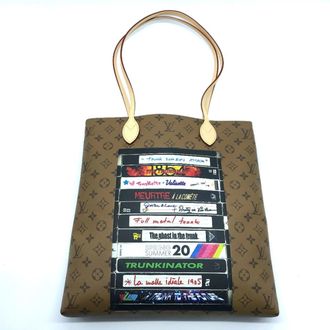 Louis Vuitton Brown Monogram Reverse Shoulder Bag Tote Bag (Pre-Owned)