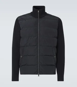 Herno Wool-trimmed down jacket