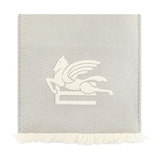 Etro Etro, Scarves, female, Gray, Size: ONE SIZE Scarf with logo