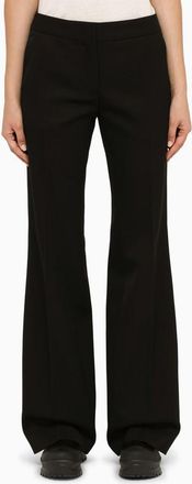 Jil Sander Womens Slim Tailored Pant Slightly Low Waist - Black Wool - Size EU 36 (Womens)