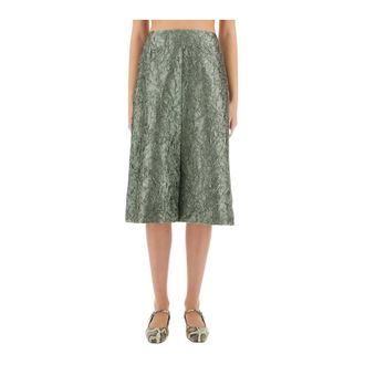 Dries Van Noten Mujer, Faldas, Verde, Talla: S