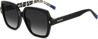 Missoni Square Zonnebril - Dames - Zonnebrillen - Zwart - 54 MM - Accessoires