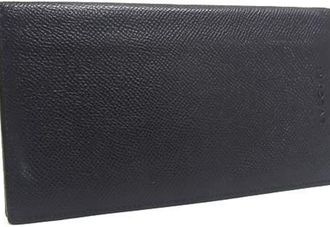 Bulgari Black Long Wallet (Bi-Fold) (Pre-Owned)