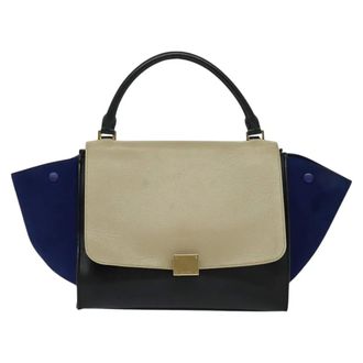 Celine Trapeze Bag Leather Multicolour Leather Handbag (Pre-Owned)