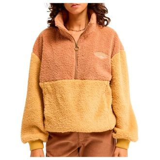 Billabong Time Off Fleecepullover f&uuml;r Damen | orange