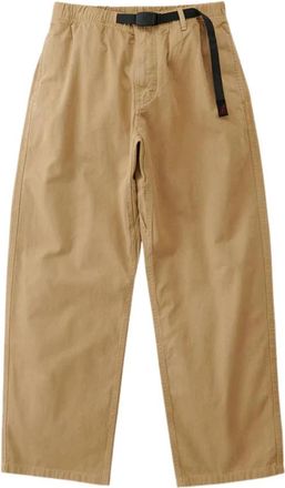 Gramicci Pant Straight Fit Chino - Heren - Straight fit broeken - Beige - L - Katoen - Broeken