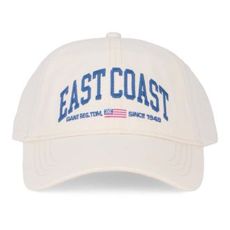 GANT Caps, male, Beige, Size: ONE SIZE Graphic Cotton Canvas Cap