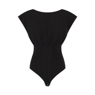 Elisabetta Franchi Dames, Tops, Zwart, Maat: M Viscose