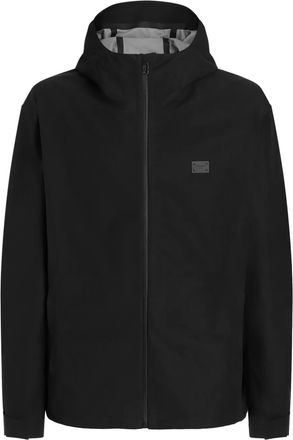 Dolce & Gabbana Bomber con placca logo - Nero