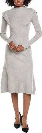 Gracia Mock Neck Knit Maxi Dress