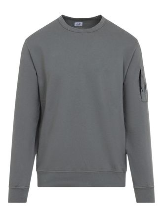C.P. Company C.P.Company Baumwoll-Sweatshirt mit Rundhalsausschnitt