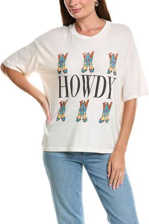 Project Social T Howdy Boots Perfect Bf T-Shirt