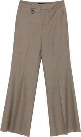 Seafarer Ring-detail Flared Trousers