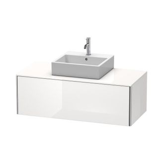 Duravit Mueble De Pared Duravit Xsquare 120,0 X 54,8 Cm, 1 Extra&iacute;ble, Color (frente/cuerpo): Perla De Albaricoque Laca De Alto Brillo - Xs490201010