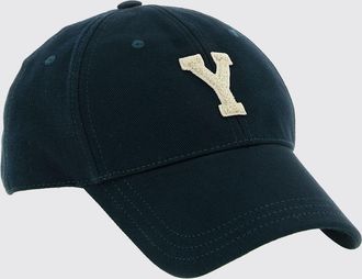 Saint Laurent Cappello da baseball in twill di cotone con logo ricamato