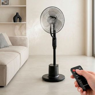 InnovaGoods Ventilador Nebulizador De Pie - Innovagoods - Ventilador Innovagoods - 3 Velocidades - Dep&oacute;sito 3 L - Control Remoto