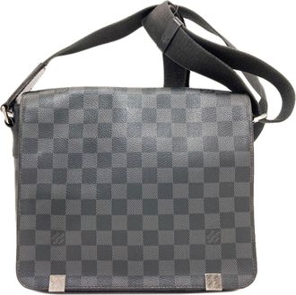 Louis Vuitton Damier Canvas Damier Canvas Shoulder Bag (Pre-Owned)