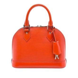 Louis Vuitton Pre-owned Alma BB - Dames - Pre-owned - Oranje - Maat: ONE Size Leer