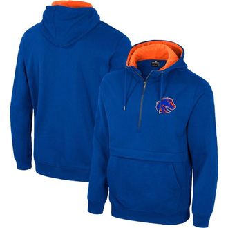 Colosseum Mens Colosseum Royal Boise State Broncos Half-Zip Hoodie at Nordstrom, Size Medium